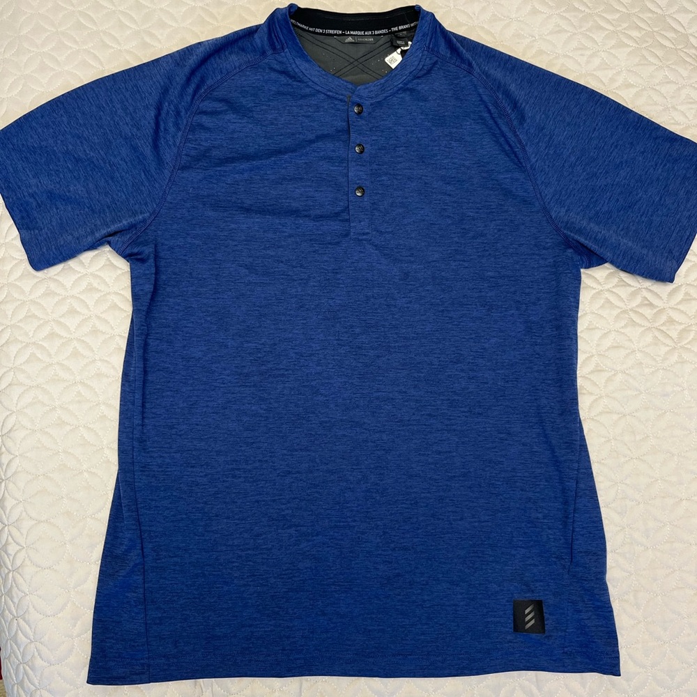 NWT Adicross No Show Transition Henley Shirt